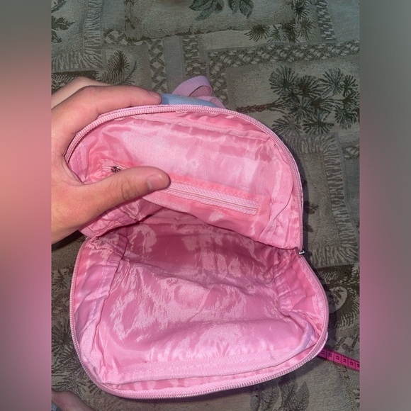 💖Vintage hello kitty backpack pink backpack plush backpack Sanrio glitter bag - Picture 6 of 17